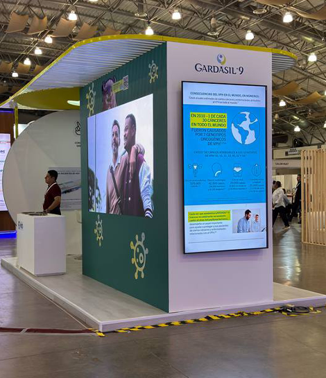 stands y exposiciones